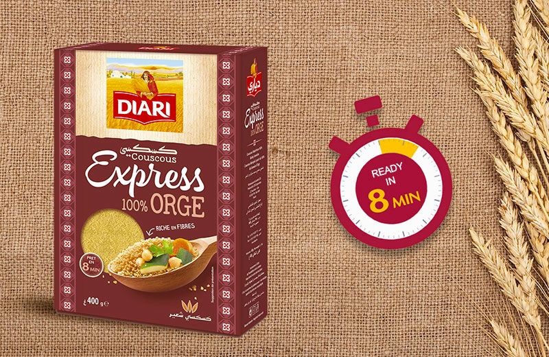 DIARI Express Barley couscous